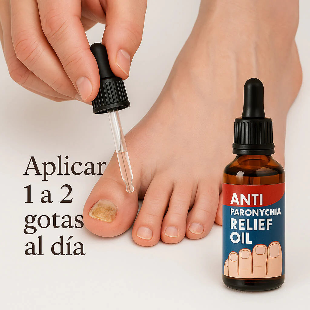 ANTY PARONYCHIA RELIEF OIL – Tratamiento rápido antifúngico para uñas Premium  compra 1 te regalamos el OTRO 2 X 1 APROVECHA!