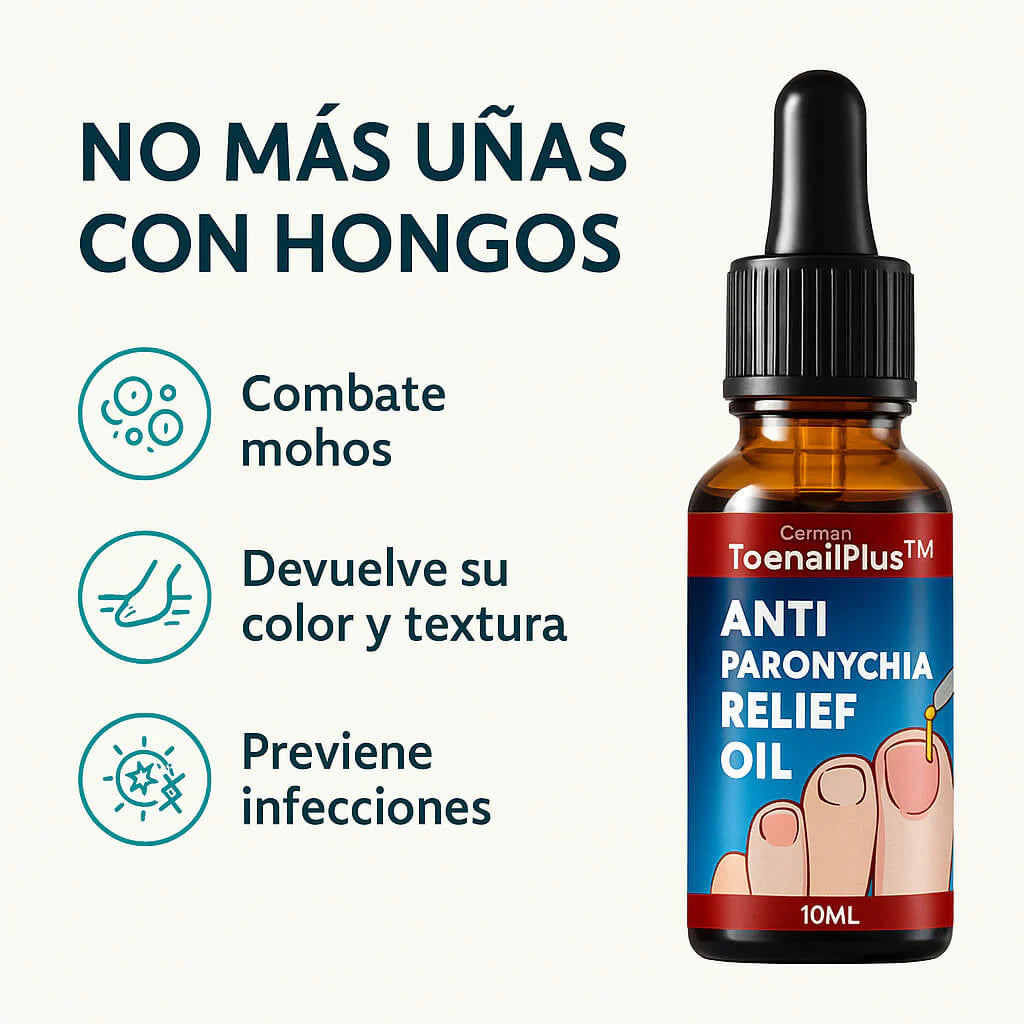 ANTY PARONYCHIA RELIEF OIL – Tratamiento rápido antifúngico para uñas Premium  compra 1 te regalamos el OTRO 2 X 1 APROVECHA!