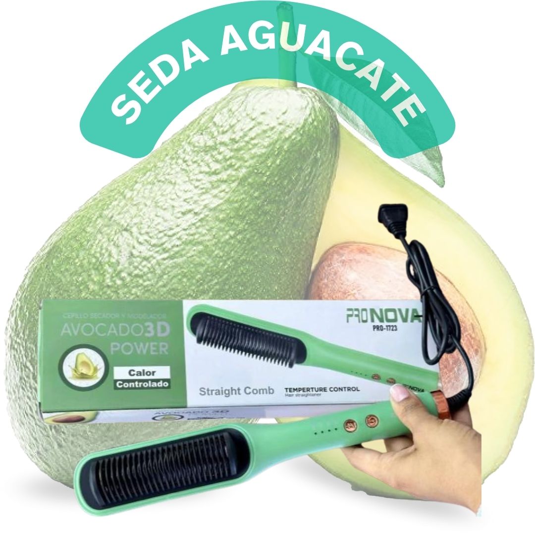 Cepillo Alisador Electrico 2 en 1